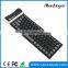 Shenzhen Factory cheaper waterproof bluetooth silicon wireless keyboard