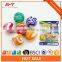 Cheap colorful rubber elastic bouncing ball toy for kids