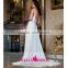 GS14 Sexy Off The Shoulder Wedding Dress With Open Back Sweetheart Beaded Floor Length Vestido De Novia Playa 2015