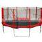 15FT round trampoline with safety net and 5 legs