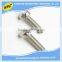 China factory customized high precison metal slotted self threading screw