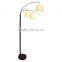 2017 hotel decorative 3 light floor lamp with linen shade good for inn decor high end standing reading lamp 3 lights