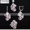 Customize 925 Silver Earrings Set Wedding Decoration Fashion Jewelry TZ-0212
