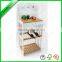 Hight quality bamboo storage kitchen trolley