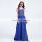 New design fashion floor length sleeveless sexy formal evening dress