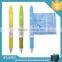 Fashionable manufacture colorful office school ballpoint pen