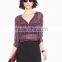 Women's Basic Classic Lightweight Collar Plaid Chiffon Shirt