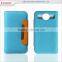 universal wallet litchi pattern leather phone case cover with metal clip for huawei honor mate lite max 6 7 y6 p8 p9