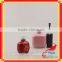 15ml nail polish bottle with silver cap for nail