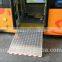CE Electric Wheelchair Ramp for the Disabled on Low-Floor City Bus With CE Certificate