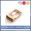 Rose gold alloy belt buckle