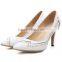 2015 Latest Design Footwear High Heel Shoes Lady Leather Shoes CP6681