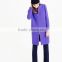 China Manufacturer Round Neckline Fashion Europe New Design Women Coat
