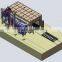XDL-1607-M2 Sand Blasting Room for large steel structure
