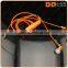 Sport running glowing headphones earbuds supre bass sound earphone led lights