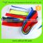 Colorful nylon hook and loop packing strap/adjustable luggage strap with buckle