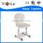 Customised comfortable plastic school chairs used for sale