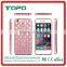 Luxury Shining 3D Bump Water Cube phone cover Electroplate TPU back Bumper holder Cell Phone Case For iPhone 6 6s plus