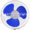 2016 ali hot selling cheap and high quality blue stand fan made in china