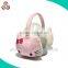 Kids soft custom music earphone with animal toy