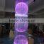 3.5 meters long fiber optic chandelier for hotel, casino, restaurant decoration
