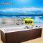 Wholesale price luxury 6M long hydro massage balboa outdoor spa swim pool
