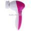 2016 New Arrival 5 In 1 Face Massager Rotating Electric Facial Cleansing Brush