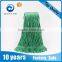 green recycled cotton Wet mop head with loop end