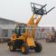 High quality forklift wheel loader ZL-15F Euro 3 articulated loaders