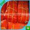 laminated blue/orange pe tarps/plastic poly tarpaulin with reinforced edge and grommets