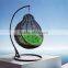 Synthetic Outdoor PE Rattan Round Wicker Swing Chair Furniture