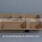 Compostable wheat straw biodegradable lunch boxes brown color