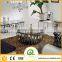 C102 Tempered Glass Stainless Steel Low Glass Coffee Table