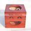 Custom wood box,Openwork carving wooden pumping paper box