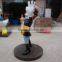 FRP black cat police cartoon statue