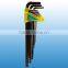 9pcs torx key set/star hex key wrench HK034