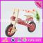 2016 high quality wooden kids bike ride toy, top fashon wooden kids bike ride toy W16C150