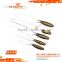 A3309-1 Great Style 5pcs Stainless Steel Knife Set Handle with Spray Printed