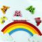 Fashion decorative wall sticker , 3D butterfly kindergarten Children room wall stick