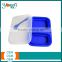 Wholesale Eco Friendly Microwave 2 Compartment Collapsible Lunch Bento Box