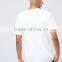 2016 High Quality Custom Logo Short Sleeve Crew Neck White men's 100% Cotton 180gsm Anti Shrink Fixed cuffs Casual Blank T-Shirt