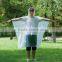 Different Colorful PE Waterproof PE Rain Cape