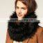 ladies winter fashion fake fur neck warmer scarf factory