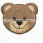 Wholesale high quality lovely design bear embroidery patch for garment