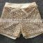 Gold Sequins Baby Shorts Childrens Boutique Clothing Girls Shorts China Wholesale