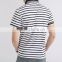 custom hot selling lowest price plain casual black and white stripe mem's t-shirt wholesale for sale