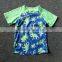 Wholesale short sleeves customize kids raglan t shirt boys icing ruffle raglan