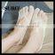 Shallow mouth cotton socks toe socks summer ultra-thin non-slip invisible socks