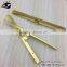 19CM Gold Color Wallet Coin Clasp Metal Purse Frame for handbags accessories