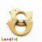 EN71 Approved Organic Zelkova Wood Animal Shape Baby Wooden Teether